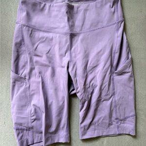 Outdoor Voices Lavender Bike Shorts